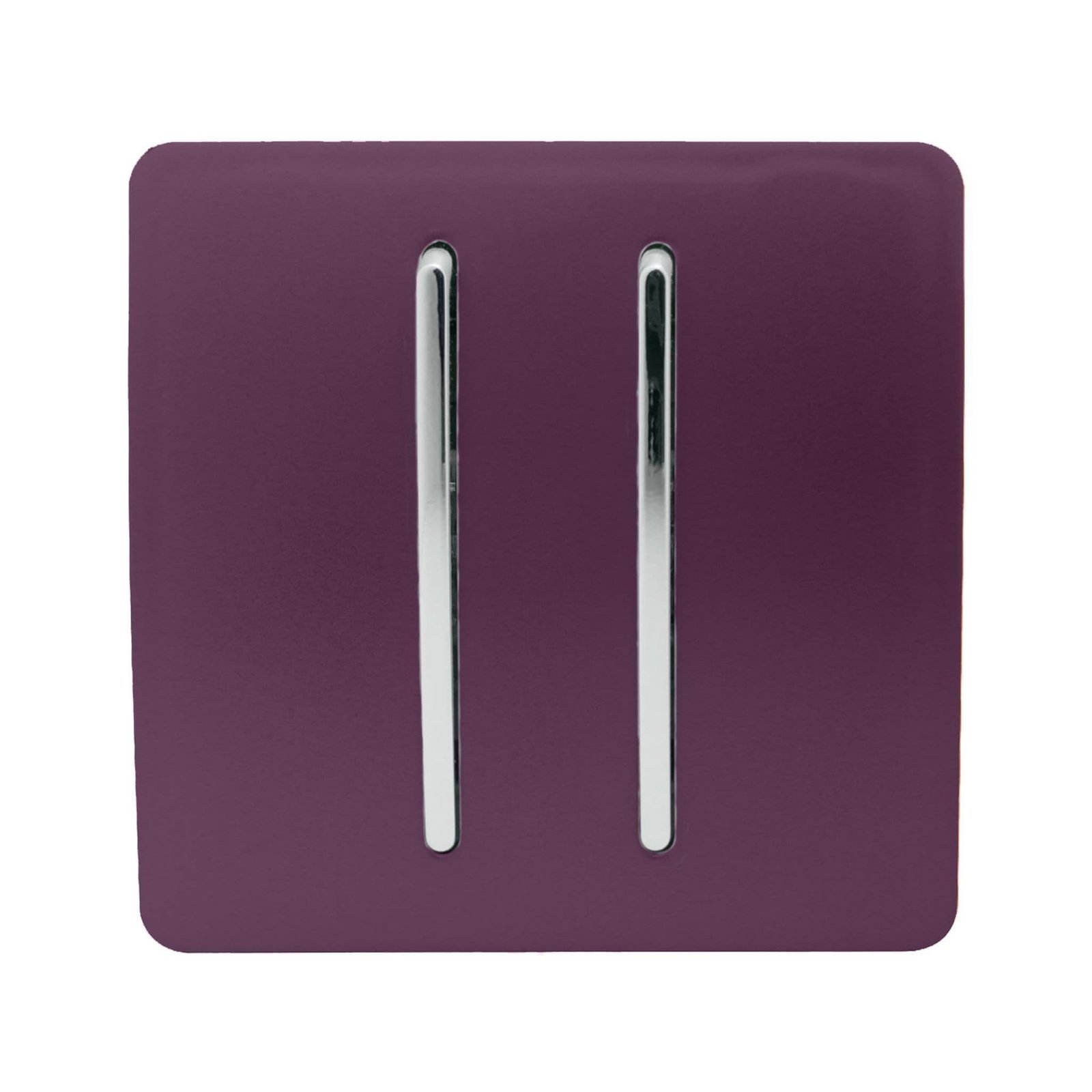 2 Gang Intermediate Rocker Light Switch 